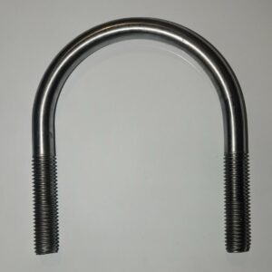 Fig. 120 - 1/4 x 1/4 Round U-Bolt (U-RND), 304 Stainless Steel (SS)