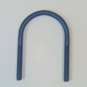 Fig. 137 - 1/4 x 1/2 Round U-Bolt (U-RND), Xylan - (PTFE) Teflon&reg; Blue