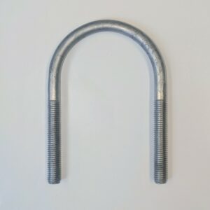 Fig. 137 - 1/4 x 1/2 Round U-Bolt (U-RND), Hot-Dip Galvanized (HDG)