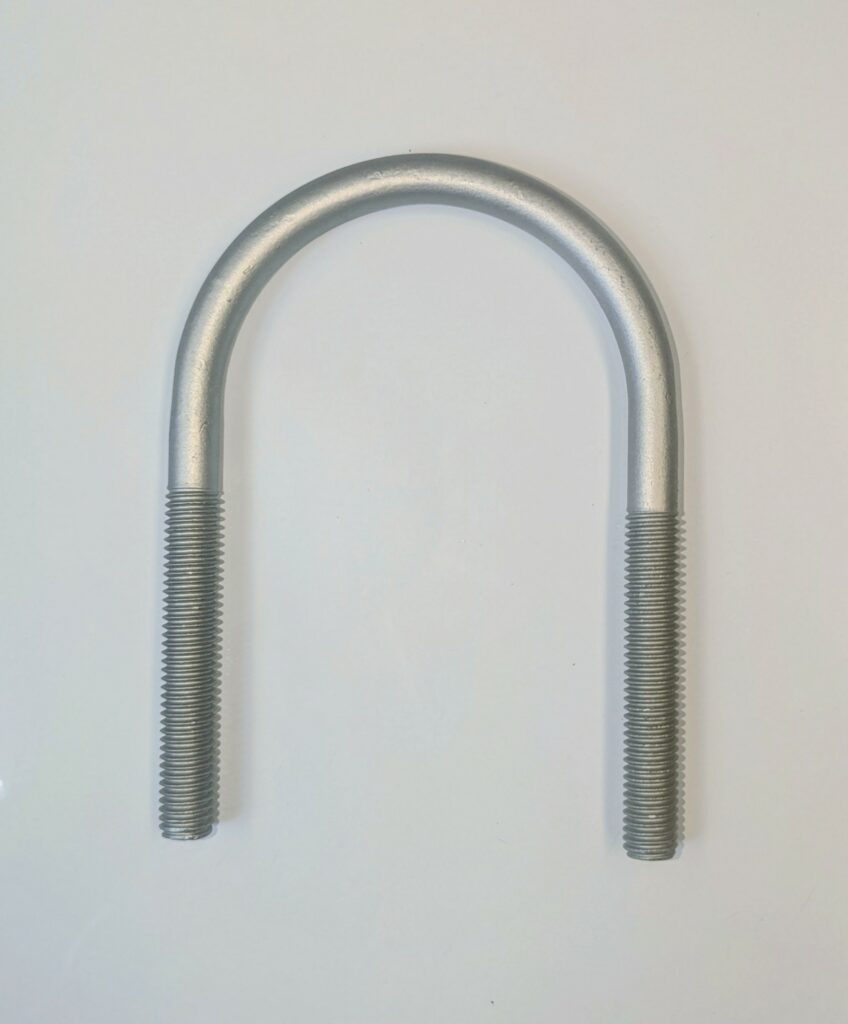 Fig. 137 - 3/8 x 3/4 Round U-Bolt (U-RND), SermaGard® | Dale Company
