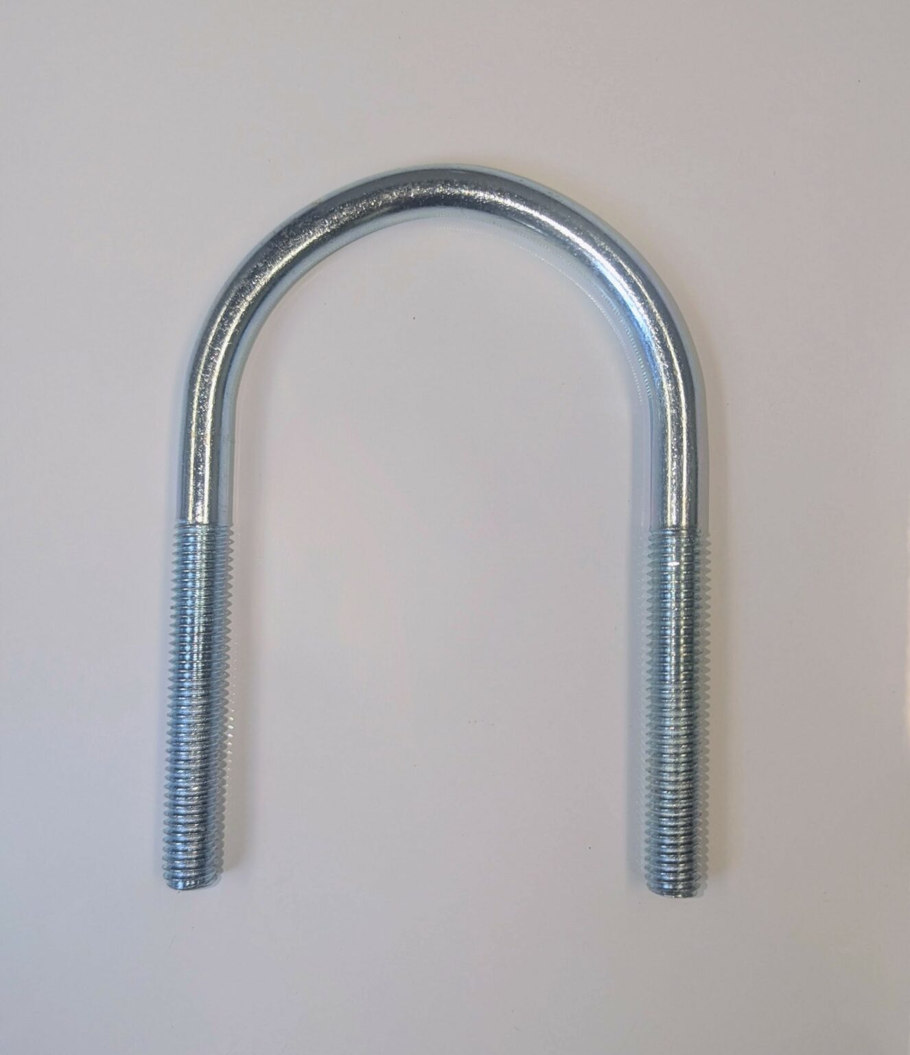 1/2 x 4 Round U-Bolt (U-RND), Electro-Galvanized (Zinc) | The Dale Company