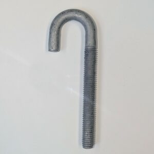 J-Bolt (J-RND), 3/8 x 2 1/2, Hot-Dip Galvanized (HDG)