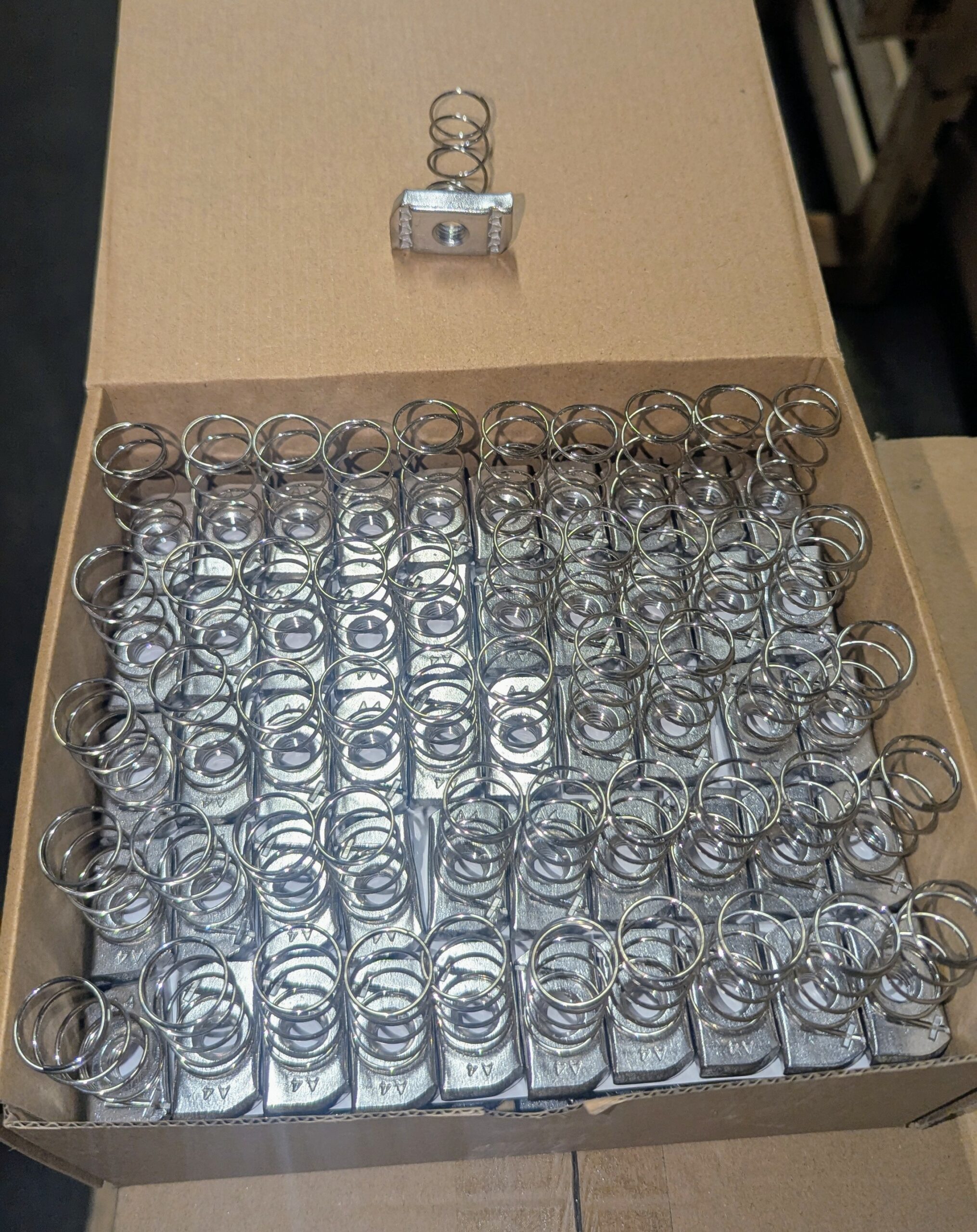 1/4″ Spring Nut, 316 Stainless Steel (SS)